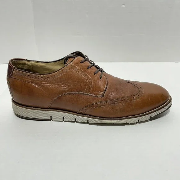 Shoes | Johnston Murphy Martell Wingtip Dress Shoes Brown  display picture 2